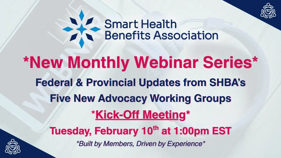Introduction to the SHBA Monthly Webinar Series - Smart Health Benefits Association