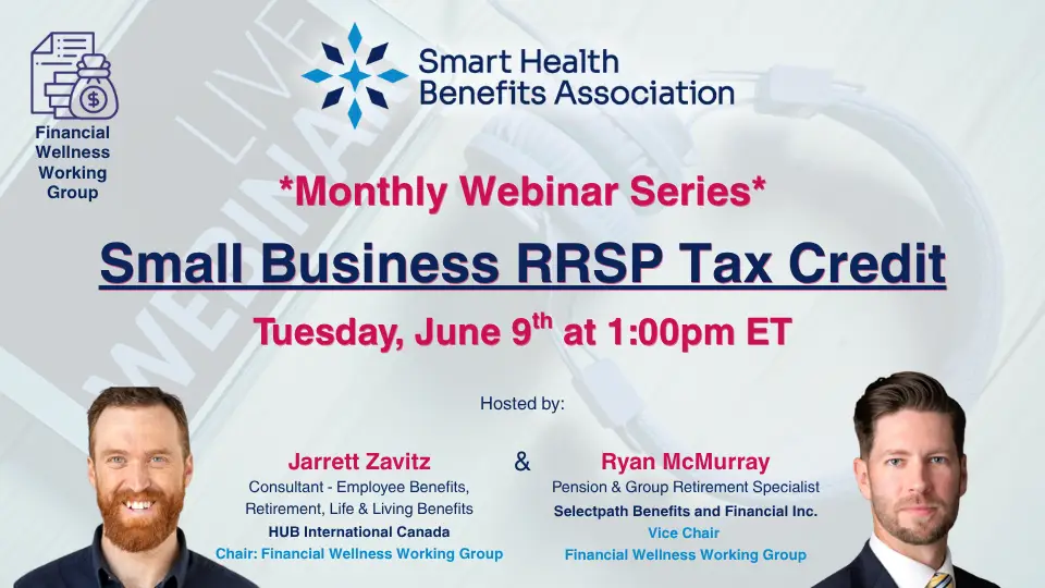 Small Business RRSP Tax Credit - Smart Health Benefits Association